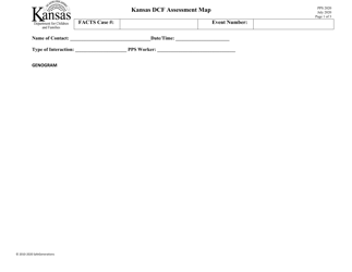 Form PPS2020 Risk Assessment Map - Kansas