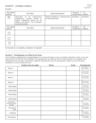Formulario PPS3048 Servicios De Preservacion De Familias Plan De Servicios Inicial - Kansas (Spanish), Page 2