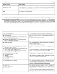 Form 10A100(P) Kentucky Tax Registration Application - Kentucky, Page 21