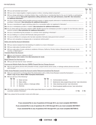 Form 10A100(P) Kentucky Tax Registration Application - Kentucky, Page 6