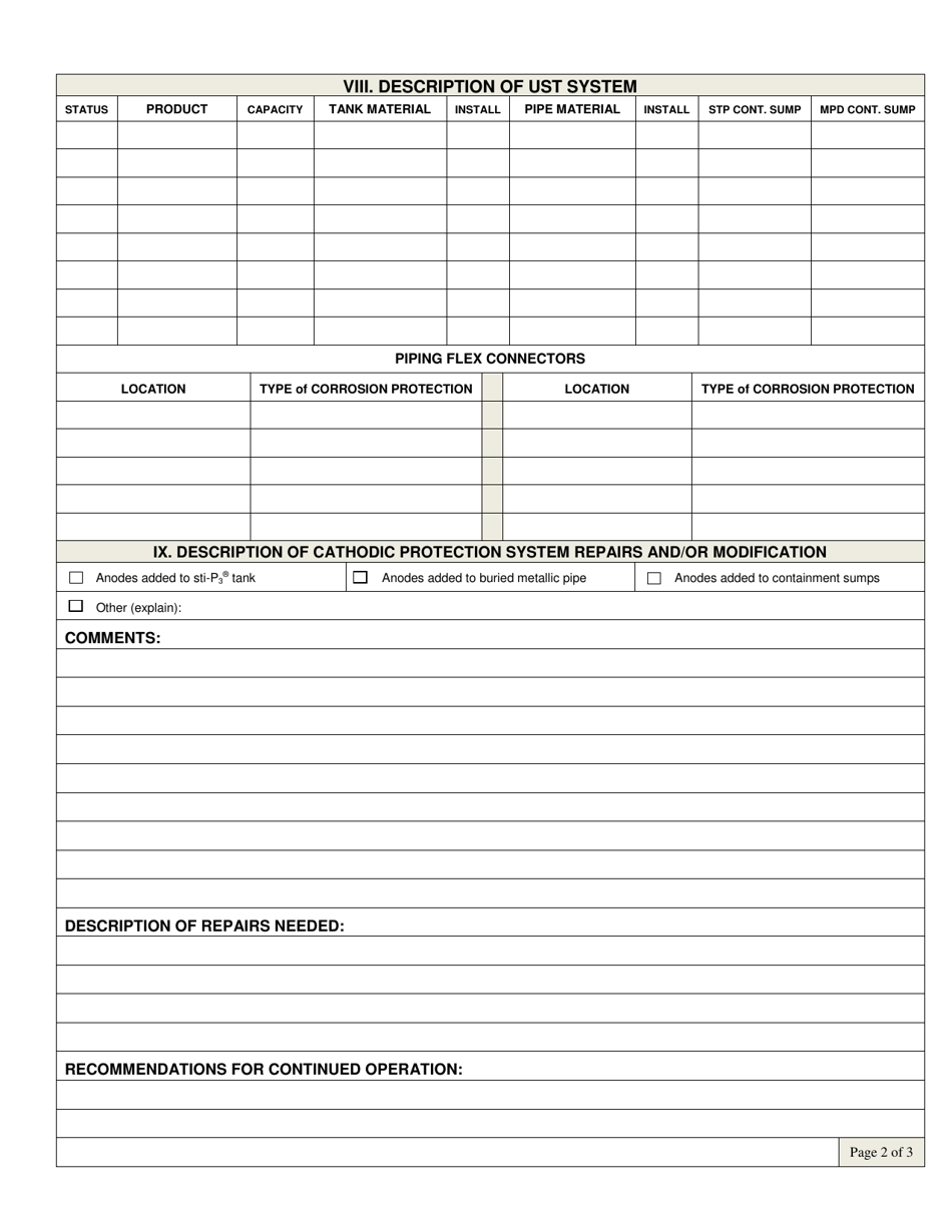 Form UST-CP-01 - Fill Out, Sign Online and Download Printable PDF ...