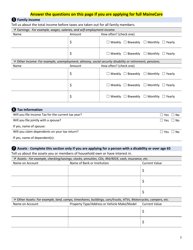 Application for Covid-19 Testing Coverage - Maine, Page 3