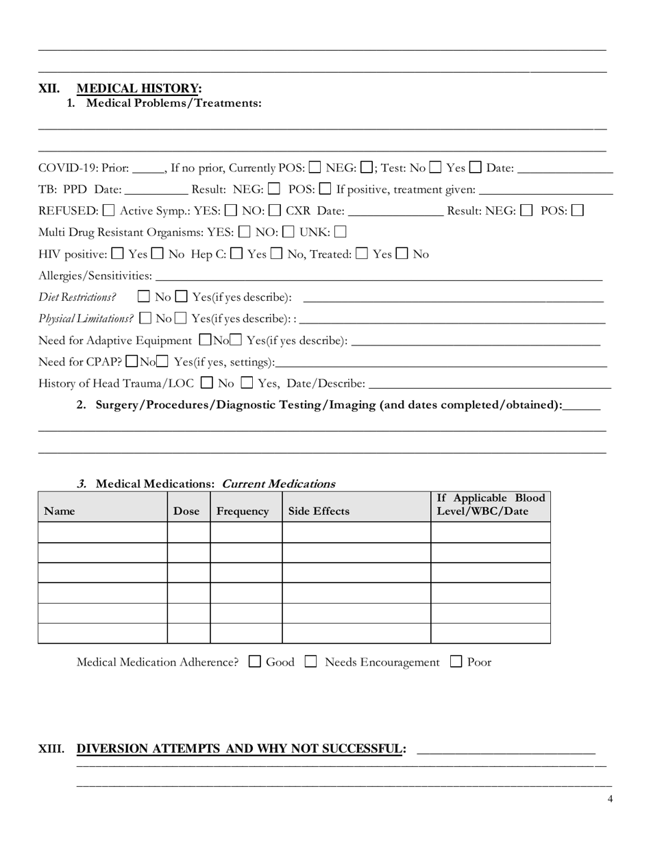 Psychiatrists Request for Transfer to Dmh Facility - Massachusetts, Page 4