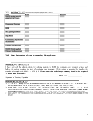 Psychiatrist&#039;s Request for Transfer to Dmh Facility - Massachusetts, Page 5