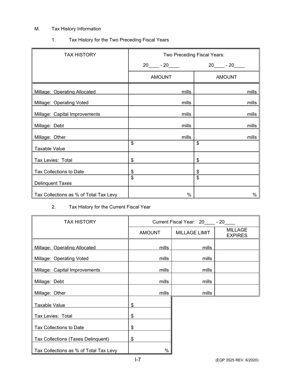 Form EQP3525 Drinking Water State Revolving Fund Application for Financial Assistance for Minicipal Applicants - Michigan, Page 8