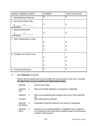 Form EQP3524 Part I Clean Water State Revolving Fund Application for Financial Assistance for Municipal Applicants - Michigan, Page 11