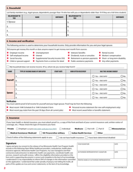 Form DHS-3539-ENG Ryan White Annual Certification - Minnesota, Page 2