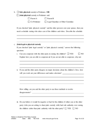 Form CHC603 Petition for Third Party Custody - Minnesota, Page 19