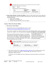 Instructions for Form CHC602, CHC603, CIV102, SOP102, CHC604, DIV813, DIV816, CON111 - Minnesota, Page 13