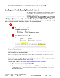 Instructions for Form CHC602, CHC603, CIV102, SOP102, CHC604, DIV813, DIV816, CON111 - Minnesota, Page 17