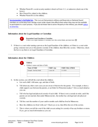Instructions for Form CHC602, CHC603, CIV102, SOP102, CHC604, DIV813, DIV816, CON111 - Minnesota, Page 8
