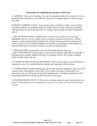 Application for a Public Defender - Minnesota, Page 6