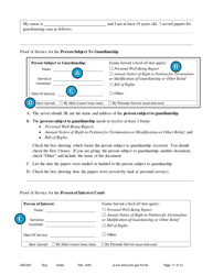 Form GAC201 Instructions - Annual Reporting for Guardians - Minnesota, Page 11