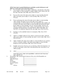 Form GAC5-UM Petition for Appointment of Guardian and Conservator (Minor) - Minnesota, Page 4