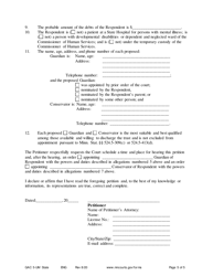 Form GAC5-UM Petition for Appointment of Guardian and Conservator (Minor) - Minnesota, Page 5