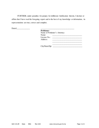 Form GAC23-UR Report Regarding Sale of Real Property - Minnesota, Page 2