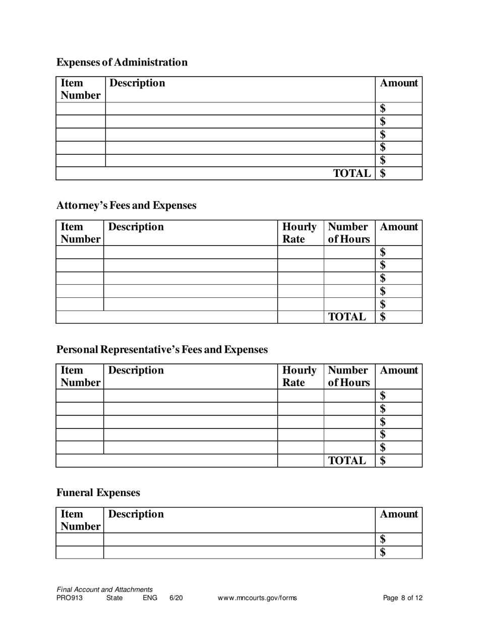 Form PRO913 - Fill Out, Sign Online and Download Printable PDF ...