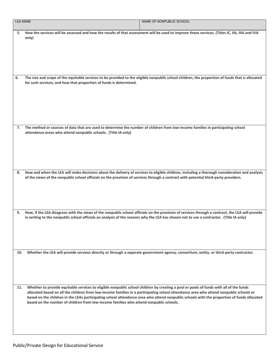 Public / Private Design for Educational Service for Titles Ia, Ic, Iia, Iiia, and Iva - Missouri, Page 2