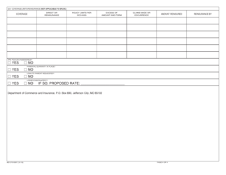 Form MO375-0597 Captive Application for Admission - Missouri, Page 4