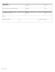 Form MO780-1712 Brownfields/Voluntary Cleanup Program (Bvcp) Application - Missouri, Page 4