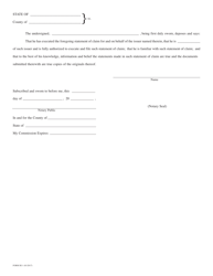Form SE-1 Statement of Claim for the Exemption of Securities of a New Generation Processing Entity - Missouri, Page 3