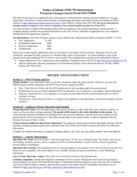 Form NOI-79 Notice of Intent (Noi) Petroleum Cleanup General Permit Mtg790000 - Montana, Page 3