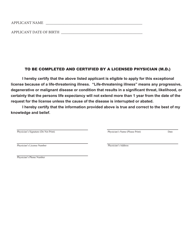 Montana Terminal Adult Antelope License Application - Montana, Page 2