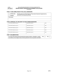 Form PA-36-A Discretionary Preservation Easement Application - New Hampshire, Page 2