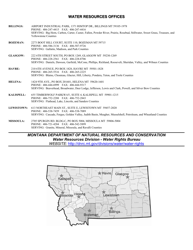 Form 600 GW Residency Exception Process - Montana, Page 5
