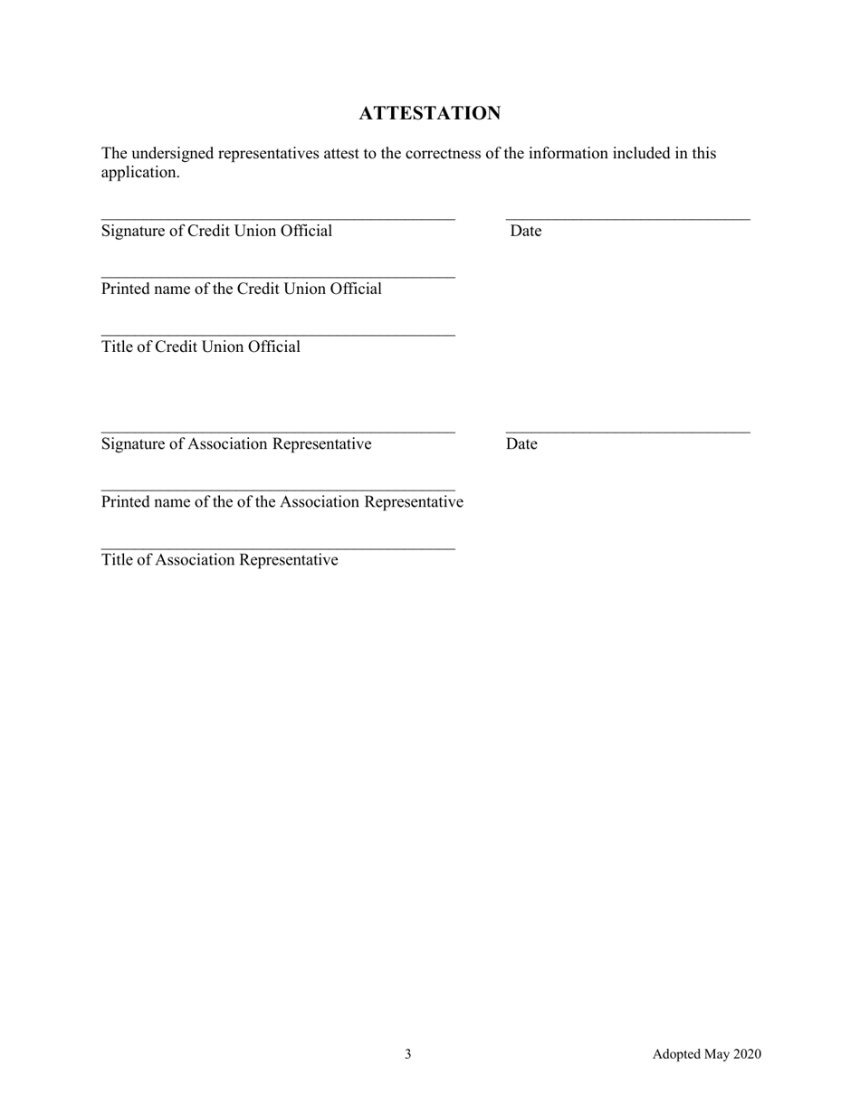 Credit Union - Request to Serve an Association - Nebraska, Page 3