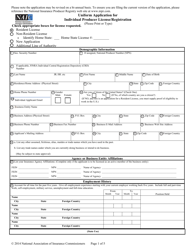 Uniform Application for Individual Producer License/Registration - Resident - Nebraska, Page 6