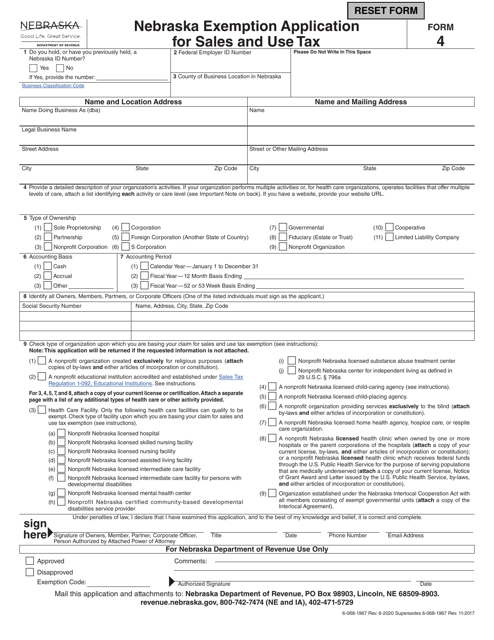 form-4-download-fillable-pdf-or-fill-online-nebraska-exemption
