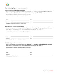 Confidentiality Request Form - Nevada, Page 3