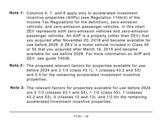 Form T776 Statement of Real Estate Rentals - Large Print - Canada, Page 18