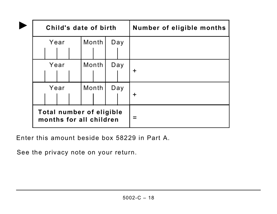 Form 5002-C (PE428) Prince Edward Island Tax and Credits (Large Print) - Canada, Page 18