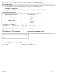 Form 0457E Application by an Injured Person for Auto Insurance Dispute Resolution Under the Insurance Act - Ontario, Canada, Page 6