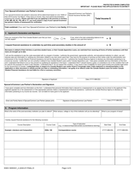 Form ESDC SDE0031_2 Part-Time Student Grant and Loan Application - Canada, Page 2