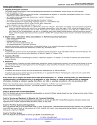 Form ESDC SDE0031_2 Part-Time Student Grant and Loan Application - Canada, Page 6