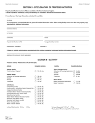 Application for Approval - Municipal Waste - Nova Scotia, Canada, Page 3
