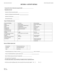 Public Drinking Water Supplies Application for Registration - Nova Scotia, Canada, Page 3