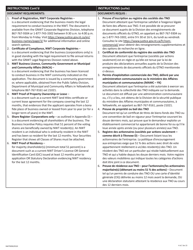 Form NWT9090 Business Incentive Policy (Bip) Application or Update - Northwest Territories, Canada (English/French), Page 4