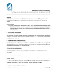 Support Services/Extended Support Agreement Policy - Nunavut, Canada (English/French), Page 6