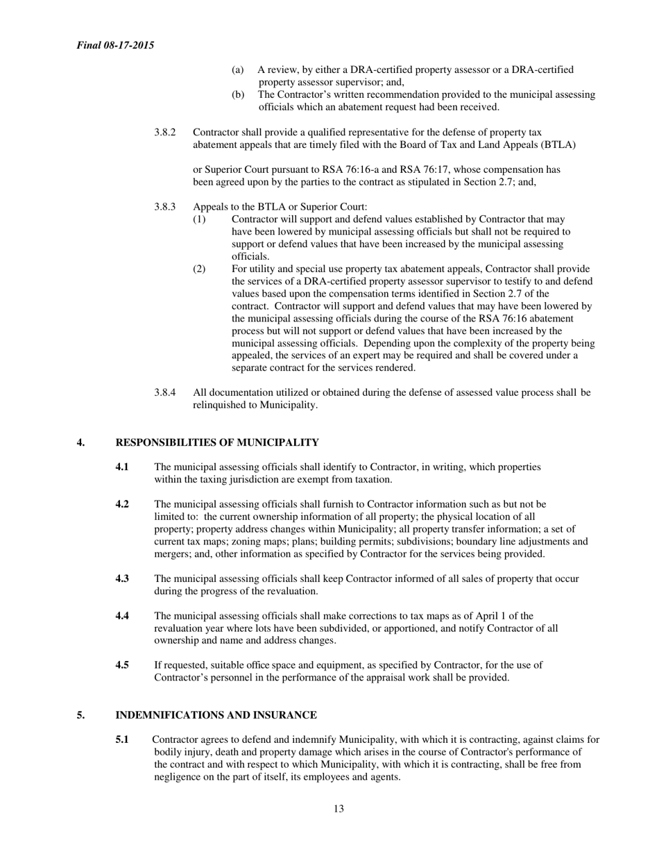 Full Statistical Revaluation Contract - New Hampshire, Page 13