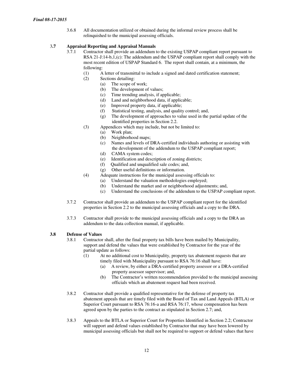 Partial Update Contract - New Hampshire, Page 12