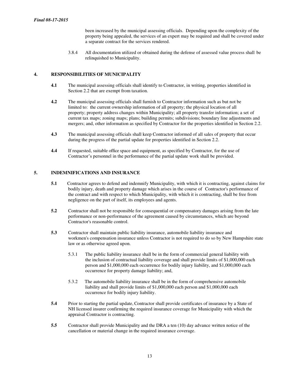 Partial Update Contract - New Hampshire, Page 13