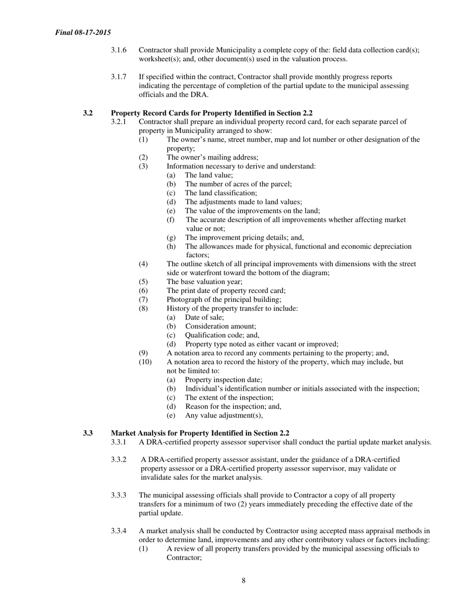 Partial Update Contract - New Hampshire, Page 8