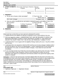 Form NHJB-4044-DSSUPE Request for a Lawyer - New Hampshire, Page 2