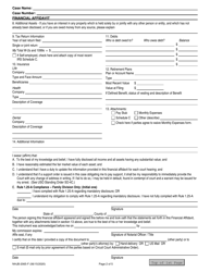 Form NHJB-2065-F Financial Affidavit - New Hampshire, Page 2