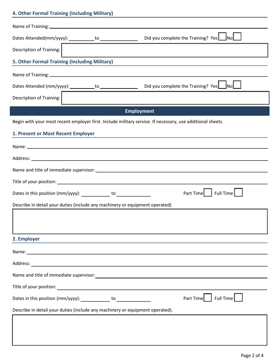 Data Sheet for Career and Technical Education (Cte) Licensure - New Jersey, Page 2