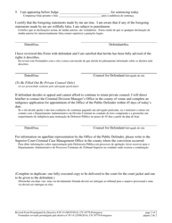 Form 10778 Notice of Appeal Rights and Time to File a Petition for Post-conviction Relief - New Jersey (English/Portuguese), Page 2